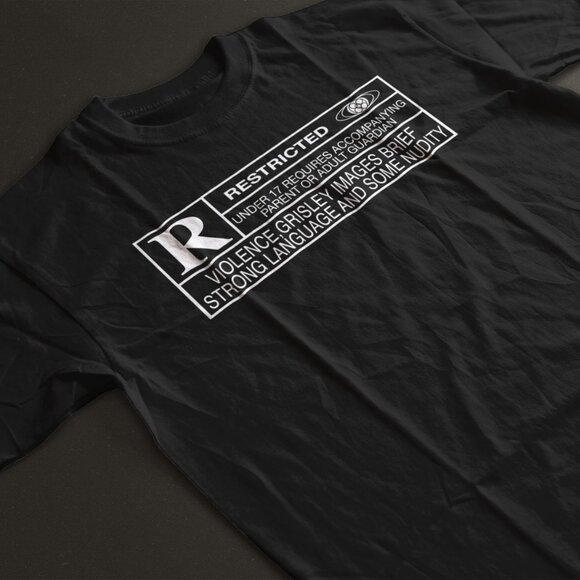 Funny Rated R Movie Shirt Funny Joke Shirt Black Multiple Sizes Fast Shipping! - Picture 1 of 1